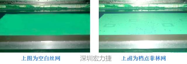 熱風整平后導(dǎo)通孔邊緣起泡掉油,采用此工藝方法生產(chǎn)控制比較困難,須工藝工程人員采用特殊的流程及參數(shù)才能確保塞孔質(zhì)量。