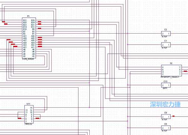 圖紙沒有層次的概念，不管電路有多復(fù)雜，只有一張平面圖。